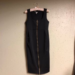 Asos maternity black cocktail dress